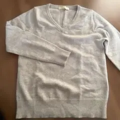 IÉNA SLOBE グレー Vネックセーター 長袖.ほぼ未使用