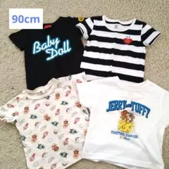 Tシャツ 半袖 90 4枚セット 保育園 男の子