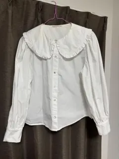 Continuer de NICE CLAUP ブラウス　白