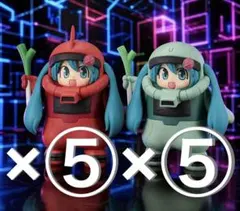 【未開封】ガンダム45周年×初音ミク シャアザクぐるみ フィギュア