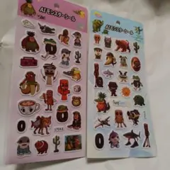 AIモンスターシール、2セット