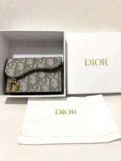 Dior カードケース お財布 Saddle Bloom カードホルダー