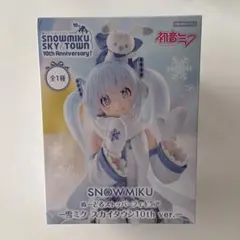 初音ミク ぬーどるストッパーフィギュア 雪ミク スカイタウン10th ver.①