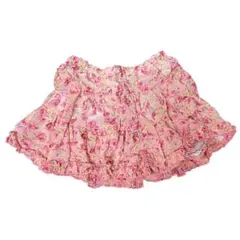 Y2K LIZLISA系 花柄 薔薇 ボリュームミニスカート 姫ギャル平成ギャル