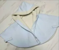 Ralph Lauren　水色 フリース ポンチョ