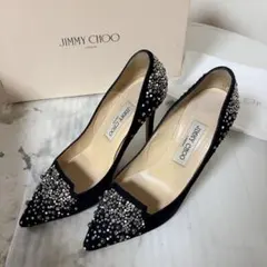 カンナ様　JIMMY CHOO ブラック ハイヒール