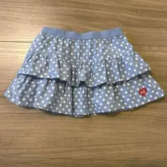 ホットビスケッツ　ティアードスカート　100