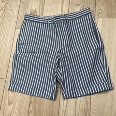 GU ストライプデザイン ショートパンツ Mサイズ