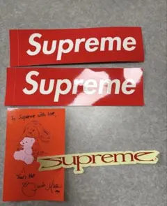Supreme ステッカー 4枚セット ボックスロゴ パリスヒルトン
