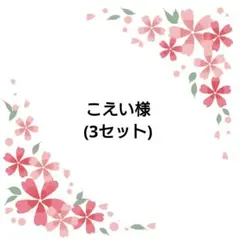 こえい様専用ページ