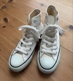 コンバースCONVERSEハイカット オールスター ホワイト 白 22.5春 靴