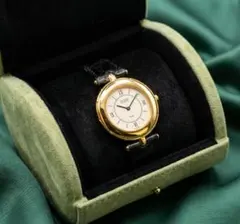 ヴァンクリーフ&アーペル　スポーツII　18K　腕時計 　箱・正規修理証明付