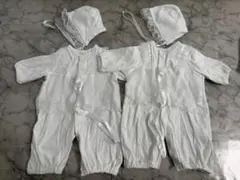 セレモニードレス　ベビードレス　50〜60cm 2着セット　双子