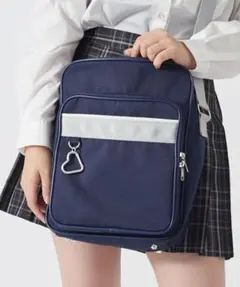 WEGO スクバ ショルダーバッグ スクールバッグ