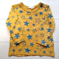 3can4on 星柄長袖Tシャツ 90cm