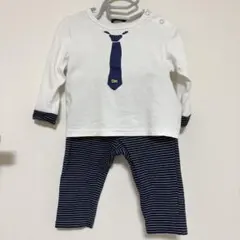 ネクタイプリントTシャツズボン　セットアップ