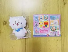 BTS Jin BT21 FuwaFuwa マスコット★4 RJ