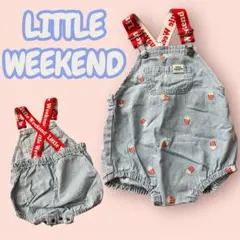 LITTLE WEEKEND ベビーサロペット 70-80cm