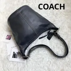 極美品 COACH メッセンジャーバッグ ボディバッグ フラップ flap 革