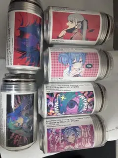 よふかしのうた 自販機 ラベル缶 ステッカー コンプリート 10本 セット
