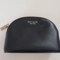 美品　kate spade ブラックポーチ