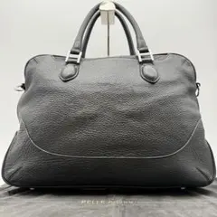 専用 ペッレモルビダ シュリンクレザー ビジネスバッグ ブラック A4 PC