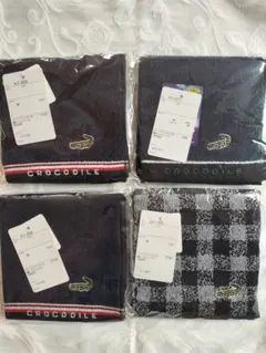 今治ハンドタオル クロコダイル4枚セット