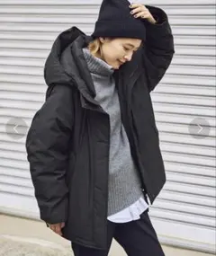 ハーフコート ダウンジャケット