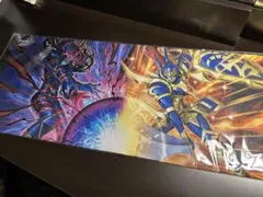 遊戯王 YCSJ大阪 光と闇の儀式 プレイマット カオスソルジャーブラック 