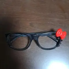 だて眼鏡　キティ