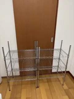 スチールラック２つ 3段 高さ95cm 幅60cm 奥行 40cm