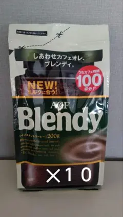 AGF ブレンディ 詰め替え 200g 合計12袋 新品未開封 - メルカリ