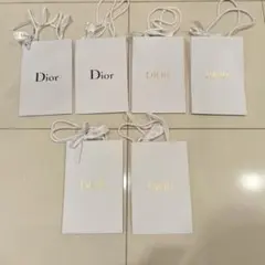 Dior ショップ袋 ショッパー 5枚セットのサムネイル