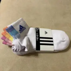 新品⭐︎adidas 3足セットソックス 23-25cm ホワイト