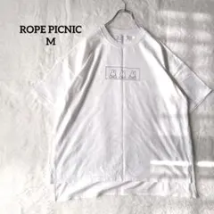 ロペピクニック　Tシャツ　ミッフィー　オーバーサイズ　スリット　綿100% 白M