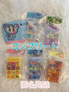 エンジェルブルー　タイルシールミニチュアチャーム　コンプリート ガチャ