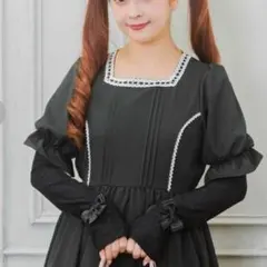青木美沙子　ロングUV アームカバー 黒　ブラック　しまむら 新品のサムネイル