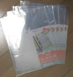 シートシール コレクションリフィル A4 5枚入 【5点】30穴 シール収納