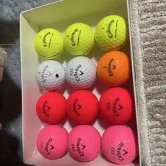 Callaway & ERC 他ゴルフボール 12個セット