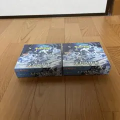 ポケモンカードゲーム スカーレット・バイオレット スノーハザード 2boxのサムネイル