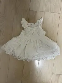 baby GAP ホワイト刺繍ワンピース 18-24ヶ月
