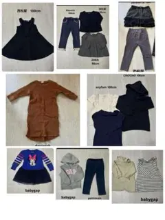 女の子100cmまとめ売り　petitmain babygap