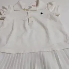 ラルフローレンのポロワンピース(白)