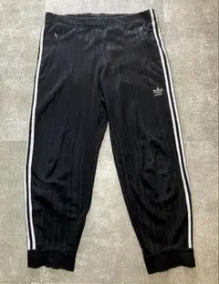 adidas アディダス ジャージ トラックパンツ デサント製 総柄