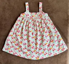 プチバトー　花柄ワンピース　24m