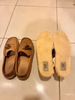 UGG ブラウン モカシン