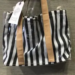 未使用品　トートバッグ、ストライプ　Ocean&Ground