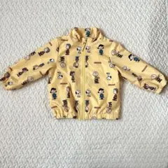 PEANUTS スヌーピー 総柄 ウィンドブレーカー 90cm