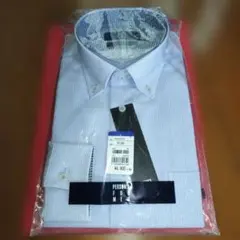 パーソンズ ノンアイロンストライブビジネスシャツL未使用