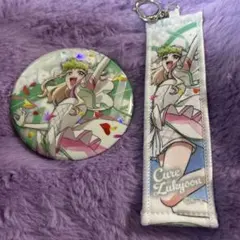 キュアズキューン　ドリステセット　缶バッチ　応援タオルキーホルダー